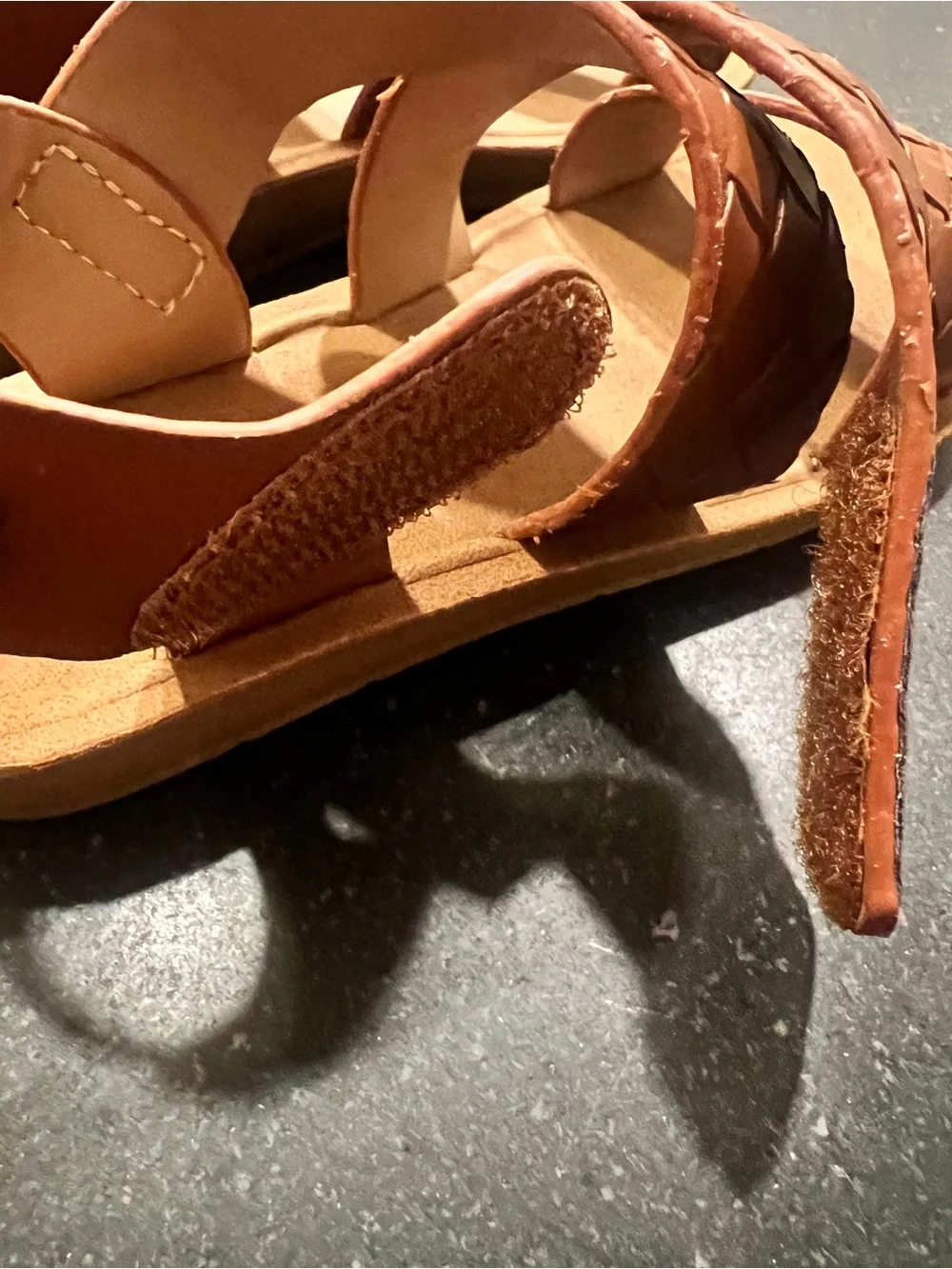 New w/o Box Lucky Brand Little Girls Sandals Size 1